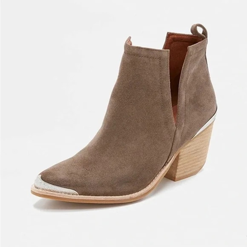 Jeffrey Campbell Cromwell Suede Western Booties